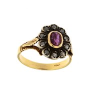 Anello Soranzo Gioielli Donna Stile Antico e d'Epoca in Oro giallo Rubino RT10198094 - RT10198094